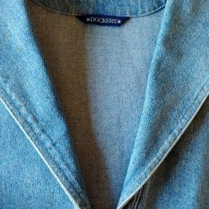 Vintage Levis Dockers denim jacket with buttons